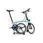 Brompton 2026 Brompton P Line 12spd - Low - Rack - Cloud Metallic