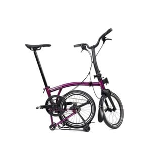 Brompton 2026 Brompton P Line 12spd - Mid/Rack - Amethyst Lacquer