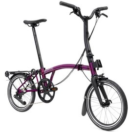 Brompton 2026 P Line 12spd - Mid/Rack - Amethyst Lacquer