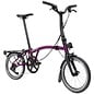 Brompton 2026 Brompton P Line 12spd - Mid/Rack - Amethyst Lacquer