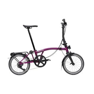 Brompton 2026 Brompton P Line 12spd - Mid/Rack - Amethyst Lacquer