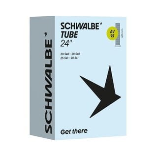 Schwalbe Schwalbe Tube AV9S 24x3/4-1.0 , 40mm Schrader
