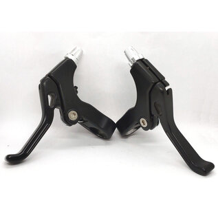 GENERIC Generic Kids V Brake Lever Set - 19mm Bore - Black