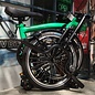 Brompton 2026 Brompton C Line Urban 4spd - Mid/Rack - Palm Green/Black