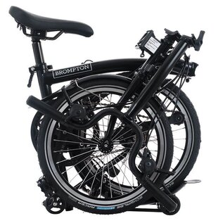 Brompton 2026 Brompton C Line Explore 12spd - High/Rack - Black