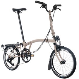 Brompton 2026 C Line 12spd - High/Rack - Dune Sand