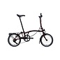 Brompton 2026 Brompton C Line Explore 12 - Mid/Rack - Plum Red