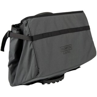 Brompton Brompton Electric Basket Bag - Dark Grey