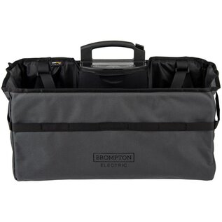 Brompton Brompton Electric Basket Bag - Dark Grey