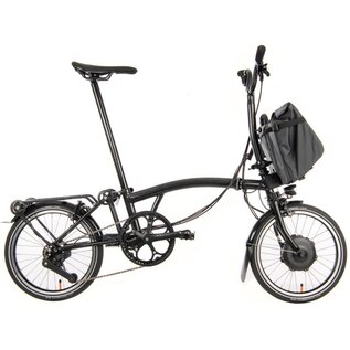 Brompton Brompton Electric Basket Bag - Dark Grey