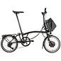 Brompton Brompton Electric Basket Bag - Dark Grey