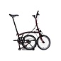 Brompton 2026 Brompton C Line Urban 4-speed - Mid/Rack - Plum Red