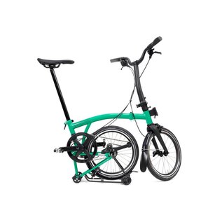 Brompton 2026 Brompton P Line Explore 12 - Mid/Rack - Palm Green