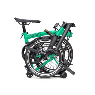 Brompton 2026 Brompton P Line Explore 12 - Mid/Rack - Palm Green