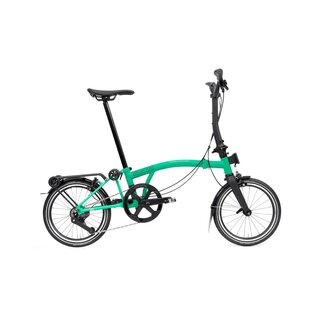 Brompton 2026 Brompton P Line Explore 12 - Mid/Rack - Palm Green