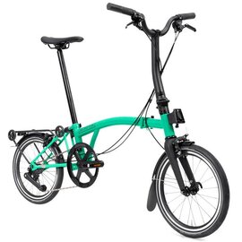 Brompton 2026 P Line 12spd - Mid/Rack - Palm Green