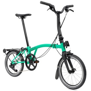 Brompton 2026 Brompton P Line Explore 12 - Mid/Rack - Palm Green