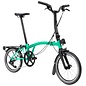 Brompton 2026 Brompton P Line Explore 12 - Mid/Rack - Palm Green