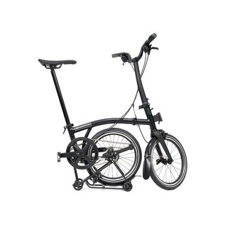 Brompton 2026 Brompton P Line Explore 12 - High/Rack - Matt Black