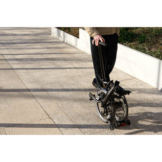 Brompton 2026 Brompton P Line Explore 12 - High/Rack - Matt Black