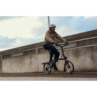 Brompton 2026 Brompton P Line Explore 12 - High/Rack - Matt Black