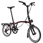 Brompton 2026 Brompton P Line Explore 12 - Mid/Rack - Plum Red