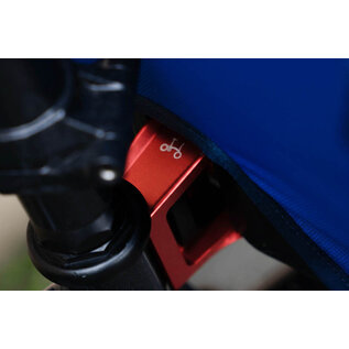 Brompton Brompton ColourLab FCB - Front Carrier Block Assembly - Red