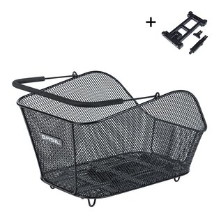 Basil Basil, Icon MIK, Basket, Rear, Black