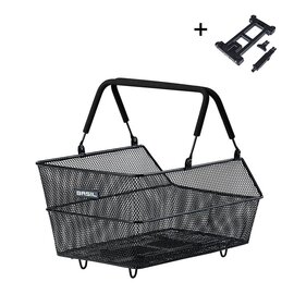 Basil Cento MIK, Basket, Rear, Black