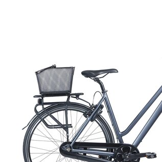 Basil Basil Base M MIK Rear Basket - Black
