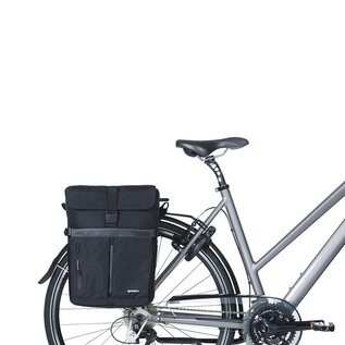 Basil Basil, Move Simple, MIK Studs, Pannier, 15L, Black