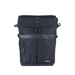 Basil Basil, Move Simple, MIK Hooks, Pannier, 15L, Black