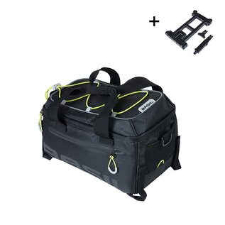 Basil Basil, Miles MIK, Trunk Bag, 7L, Black/Lime