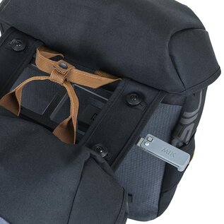 Basil Basil, Miles MIK, Pannier, 34L, Black