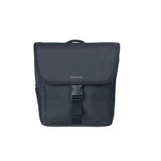 Basil Basil, Go Double MIK, Pannier, 32L, Black, Pair