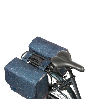 Basil Basil, Flair Double, Pannier, 35L, Blue, Pair
