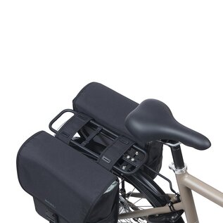 Basil Basil, Go Double, Pannier, 32L, Black, Pair