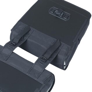 Basil Basil, Go Double, Pannier, 32L, Black, Pair