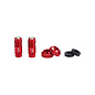 BBB Cycling BBB Cycling, BTI-165 CoreCap, Tubeless Valve, Red, Pair