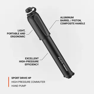 Lezyne Lezyne Sport Drive HP - Satin Black