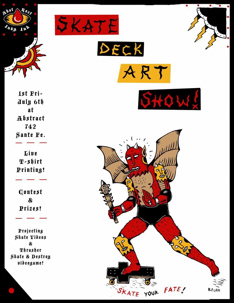 JULY 6th, 2018 - Skate Deck show
