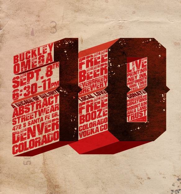 September 9//2018 Buckley Omega 10 year anniversary party