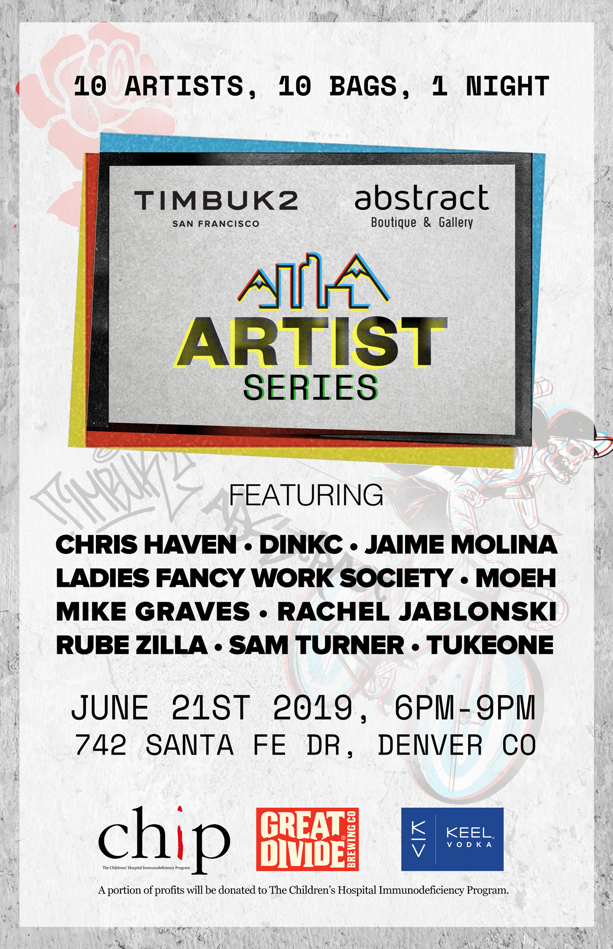 June 21st Timbuk2 bag show