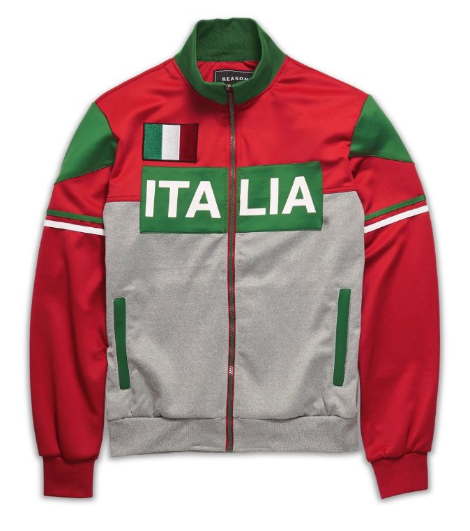 Italia Track Jacket - Abstract