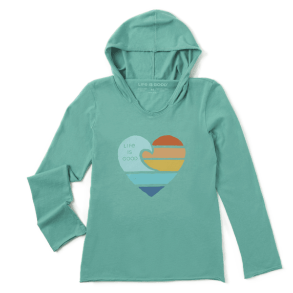 life is good orange hoodie