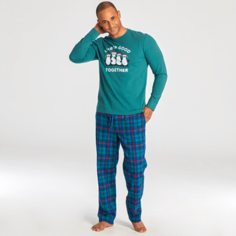 mens holiday plaid pants