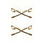 Pin - US - Insignia - Cavalry Swords - Gold