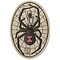 MAXPEDITION Maxpedition, Black Widow Patch, PVC, Velcro Back