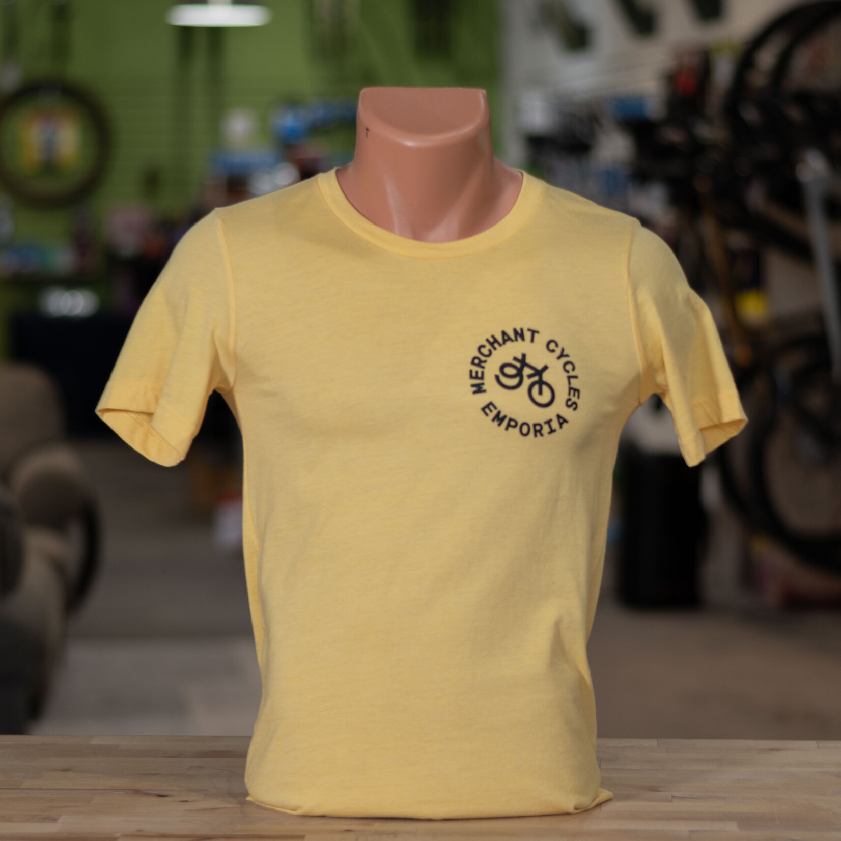 Merchant Cycles Shirt Yellow