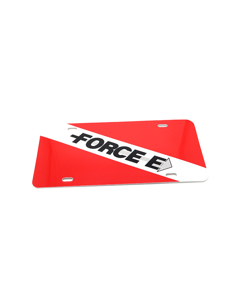 Force-E Scuba Centers Force-E Scuba License Plate